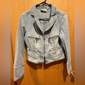 Newport News Jeanology Collection jean jacket